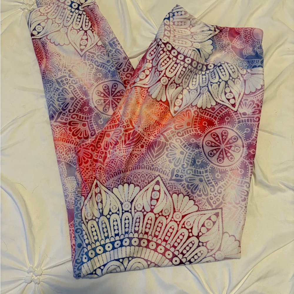 Colorful Mandala Pattern LulaRoe Leggings